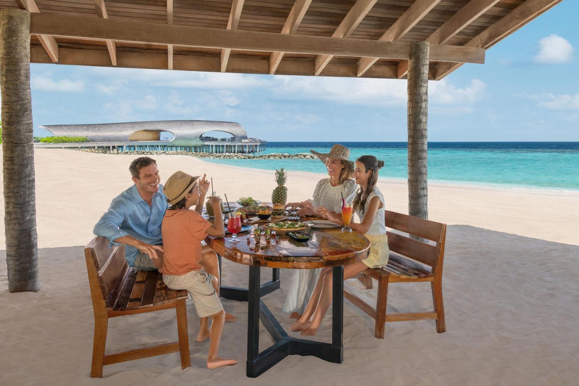 The St. Regis Maldives Vommuli Resort Hulhudheli Eksteriør billede