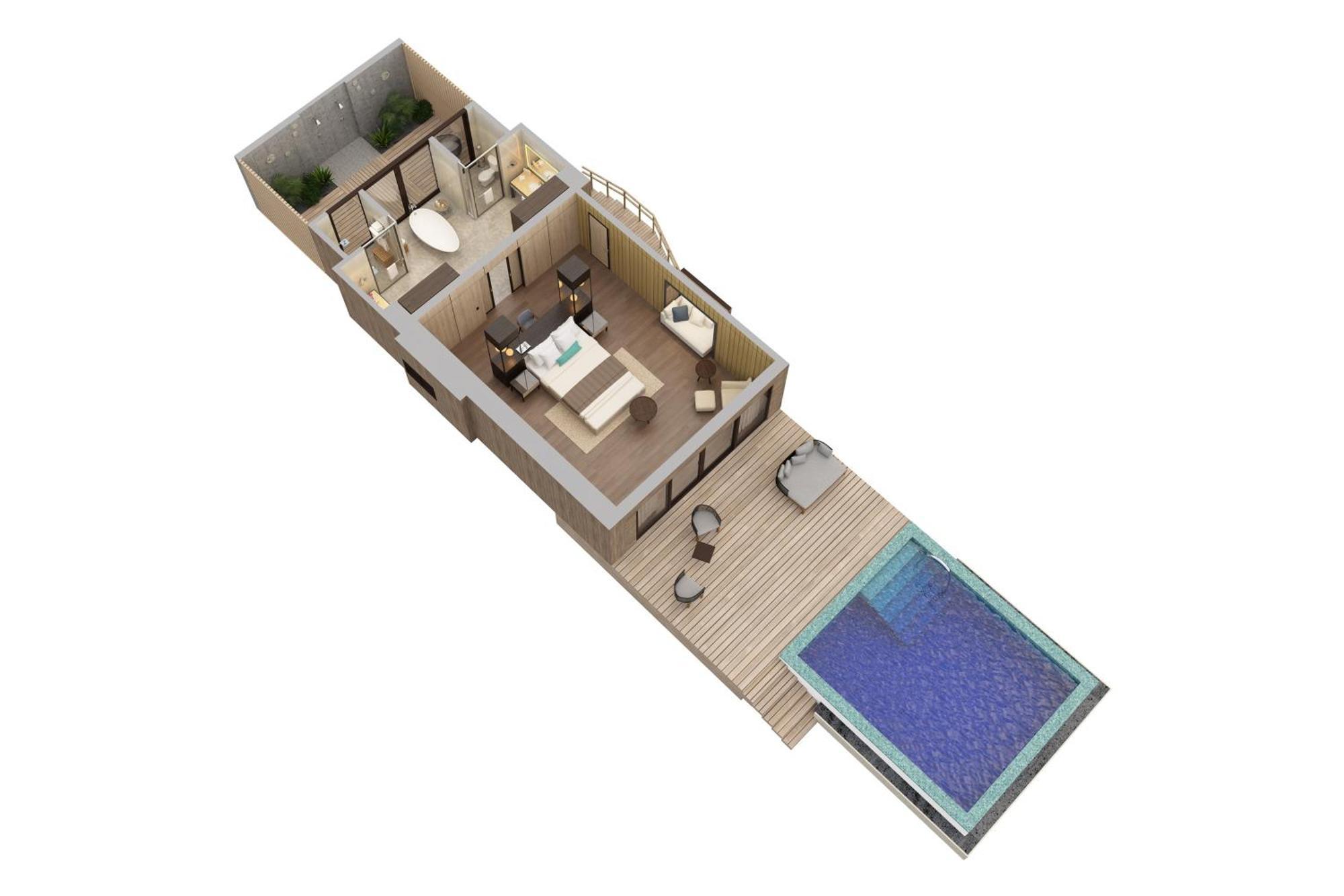 The St. Regis Maldives Vommuli Resort Hulhudheli Eksteriør billede