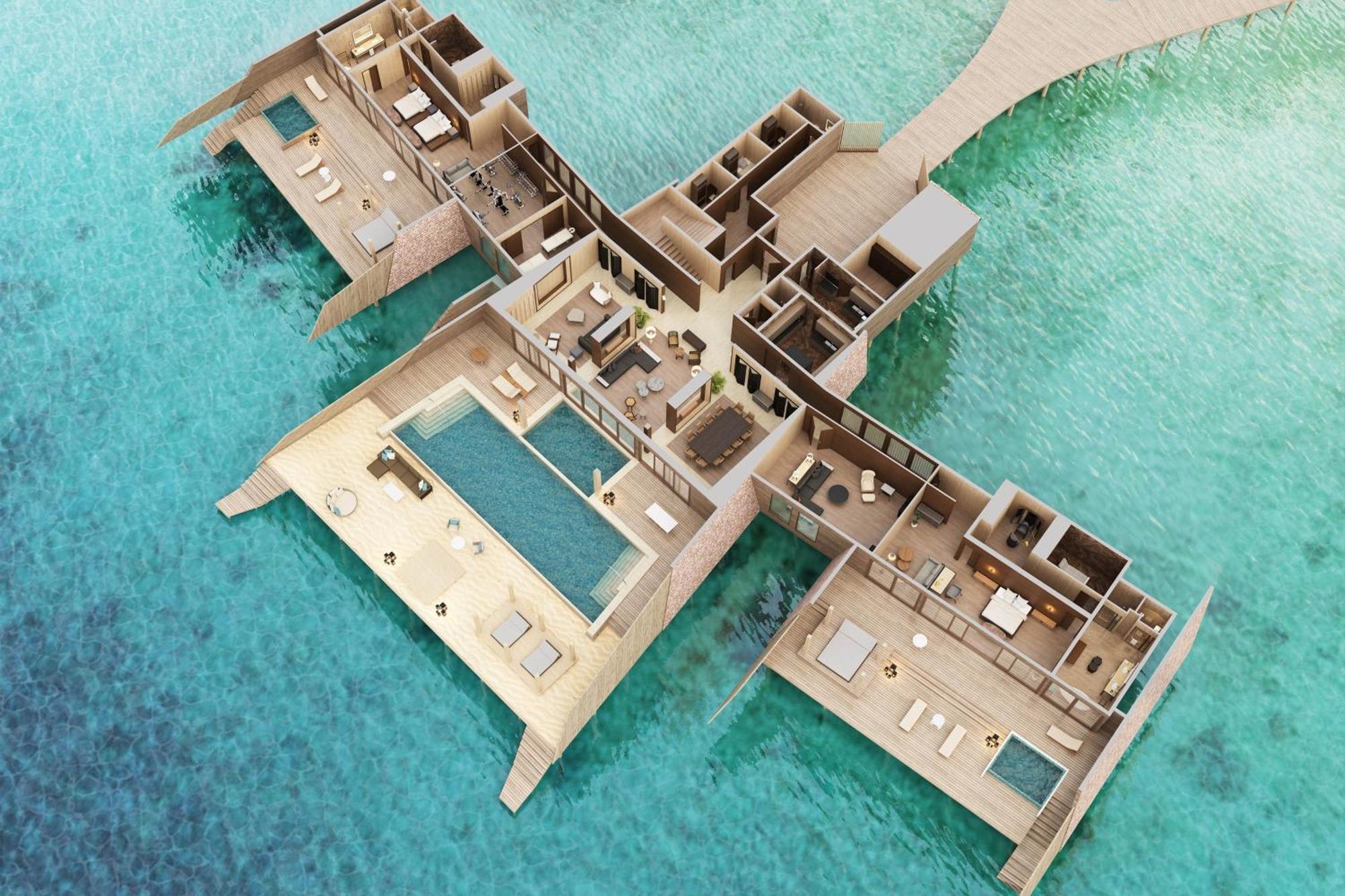 The St. Regis Maldives Vommuli Resort Hulhudheli Eksteriør billede