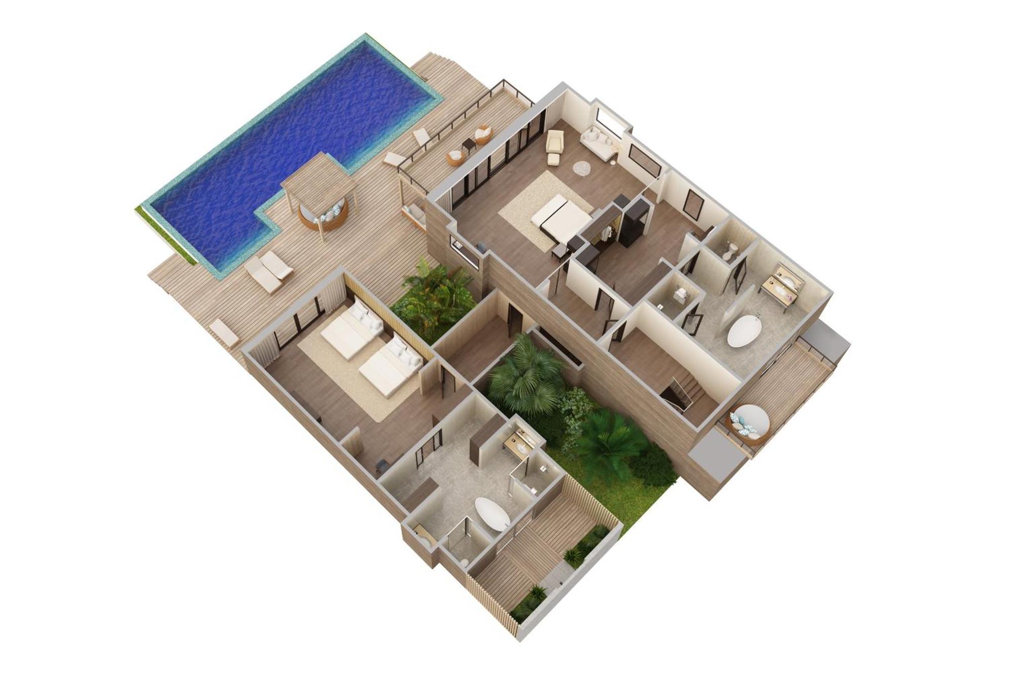 The St. Regis Maldives Vommuli Resort Hulhudheli Eksteriør billede